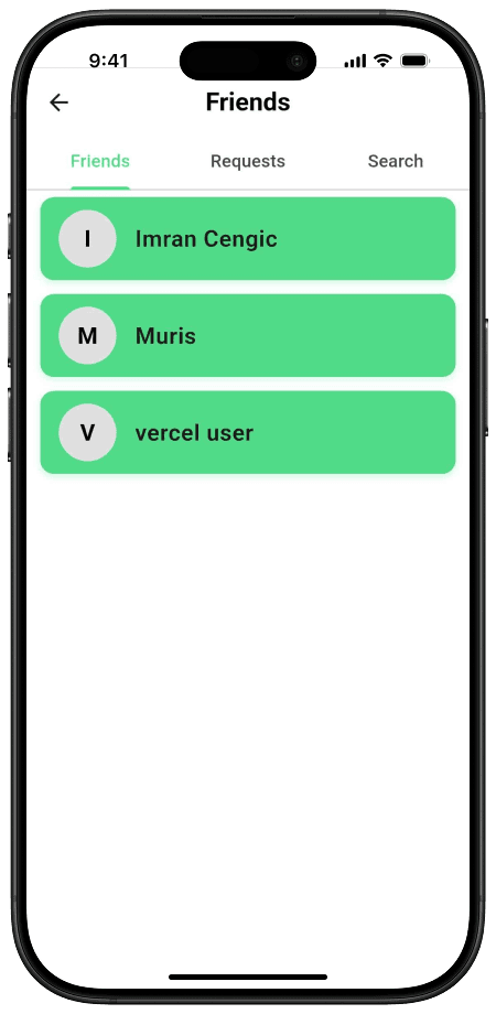 Connect with friends